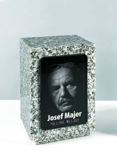 urna con rostro con garantía de durabilidad del color de la fotografía de al menos 100 años