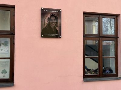 Placa conmemorativa de vidrio